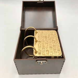 1/2 Scale Gold Plates Gift Package, Includes 4 Items, Half Scale Gold ...