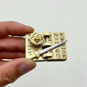 Gold plates refrigerator magnet, LDS gift, lds handout, lds baptism gift, lds seminary gift, golden plates, sword of Laban and Liahona