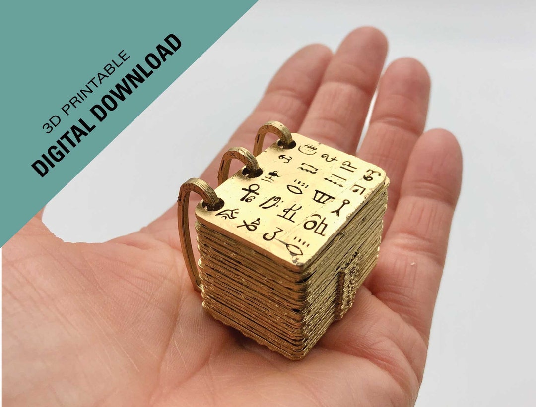 3D Print Downloadable STL Files so You Can Print Your Own Mini Gold