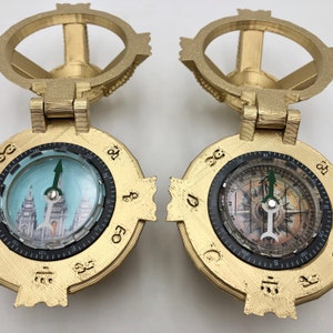 Brújula de regalo de Liahona Juego de juguetes del templo de Liahona Regalo del Libro de Mormón de los SUD Regalo misional Regalo de bautismo de los SUD Ayuda didáctica de los SUD Regalo de seminario de los SUD