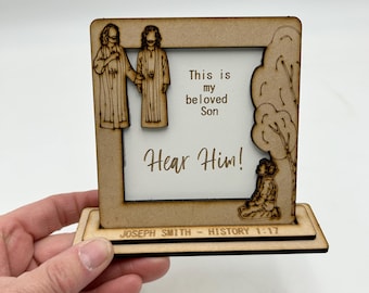 Hear Him Restoration Bulk Gift for lds youth prayer young men and young women gift LDS youth theme lds gift bulk pricing restoration gift