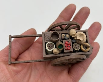 Kleine Pionier-Stabwagen Spielset: 3D gedruckte Lernhilfe mit Flexi Figuren