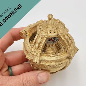 Downloadable 3D print STL files to print your own Liahona, LDS,