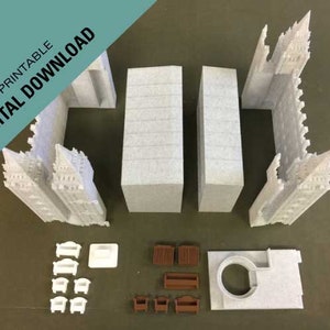Temple doll house playset Downloadable 3D print STL files, lds temple teaching aid lds temple gift lds family christmas gift temple worship