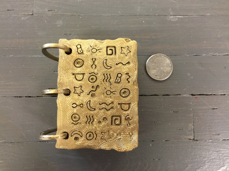 Planchas de oro planchas de oro Libro de Mormón Primera Etsy