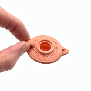 Mini oil lamp, Miniature Biblical display oil lamp Great for teaching the Parable of the 10 virgins 3D printed in PLA plastic oil lamp gift