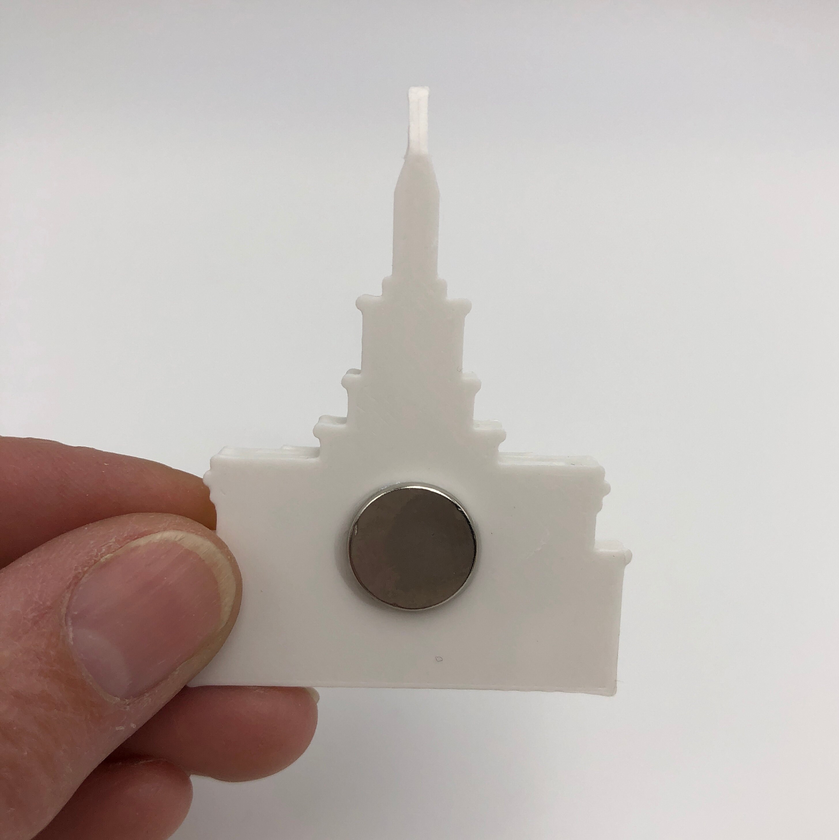 Payson Utah Temple Magnet, Downloadable 3D Print STL Files to Print ...