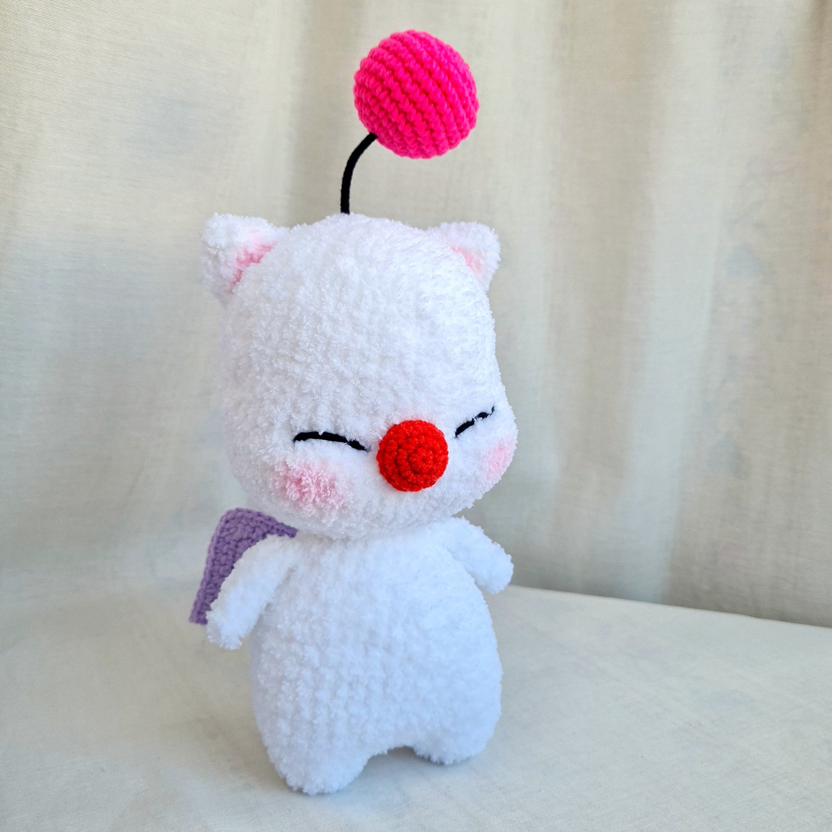 Moogle plush FFXIV Final fantasy plush Final Fantasy 14 | Etsy