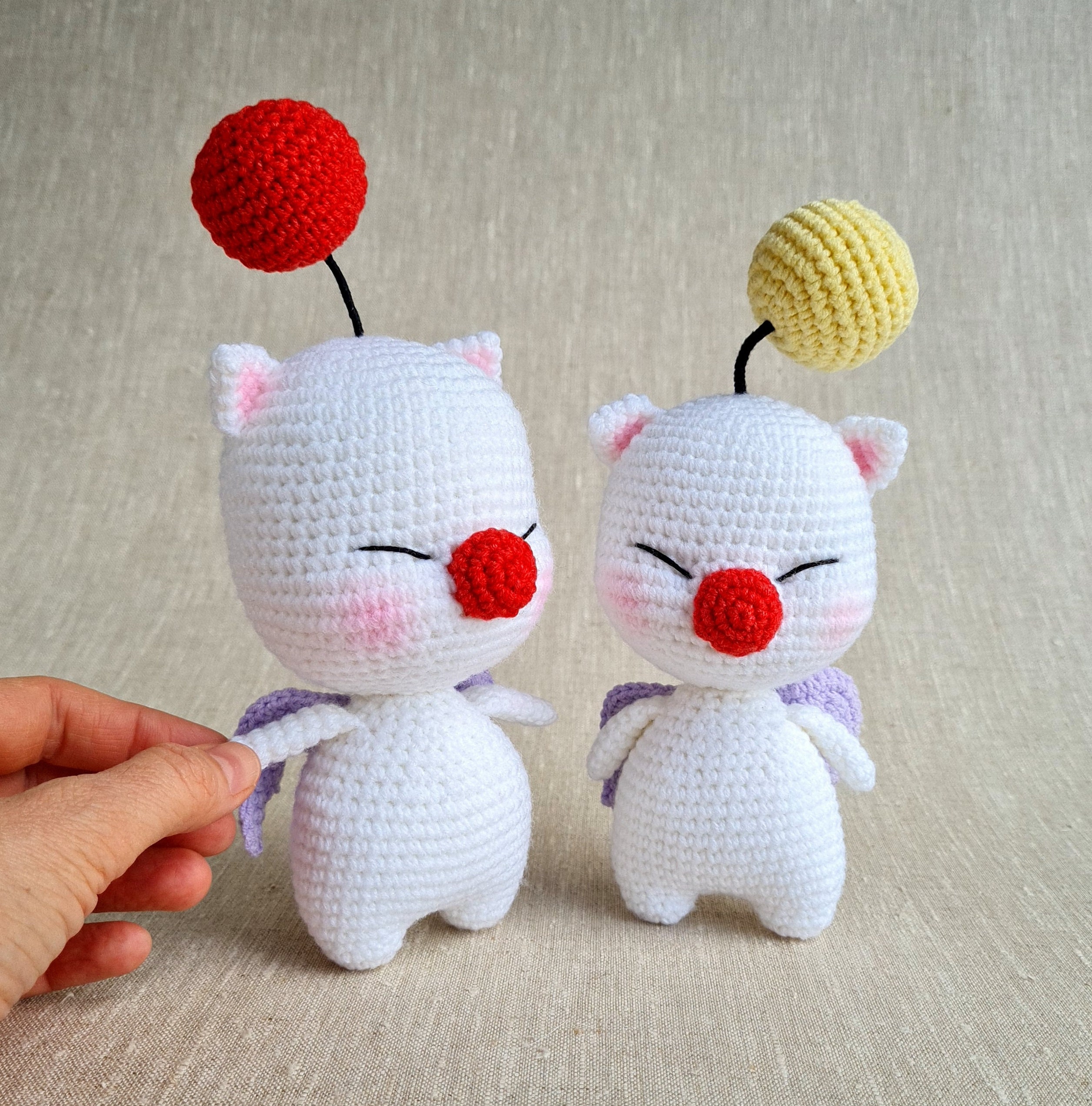 Ffxiv Moogle Plush Final Fantasy Plush Final Fantasy 14 Final Fantasy Xiv Crochet Final Fantasy Final Fantasy 7 Game Characters