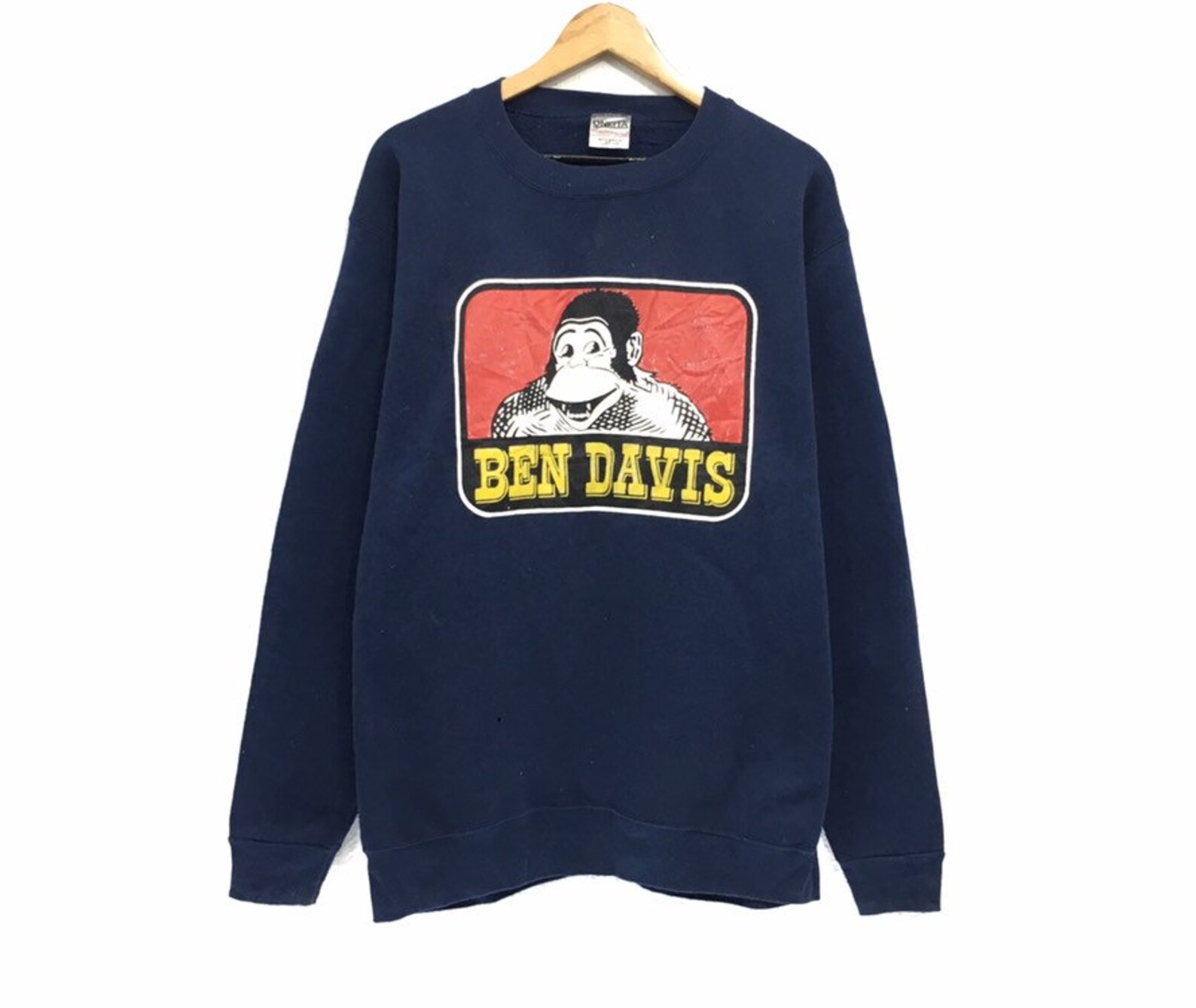 Vintage 90s Ben Davis Crewneck Sweatshirt Big Logo Spell Out | Etsy