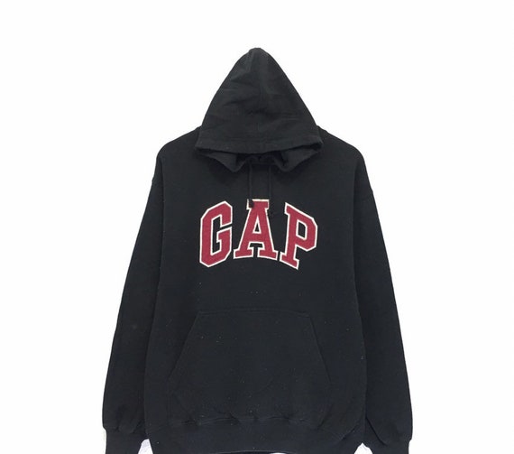 GAP Hoodie Sweatshirt Embroidery Big Logo Spell Out Pullover  Fashion Style  Streetwear  Large Size  Urban Style