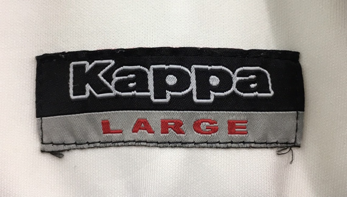 Kappa Zipped up Sweatshirt Embroidery Small Logo Spell Out - Etsy UK