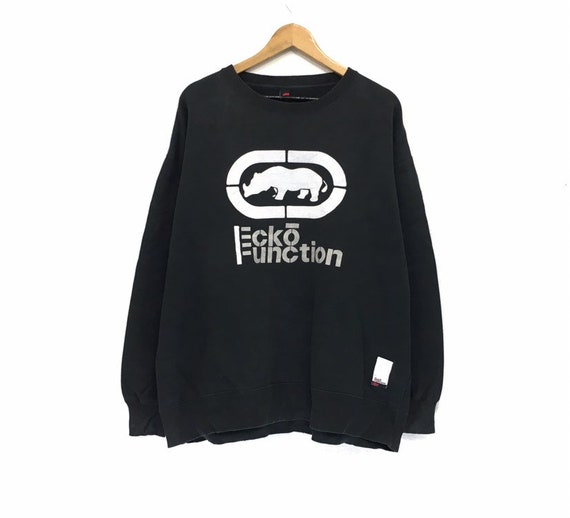 Ecko Unltd Hoodie Sweatshirt Embroidery Big Logo Spell Out Pullover  Fashion Style  Streetwear  Overlarge Size