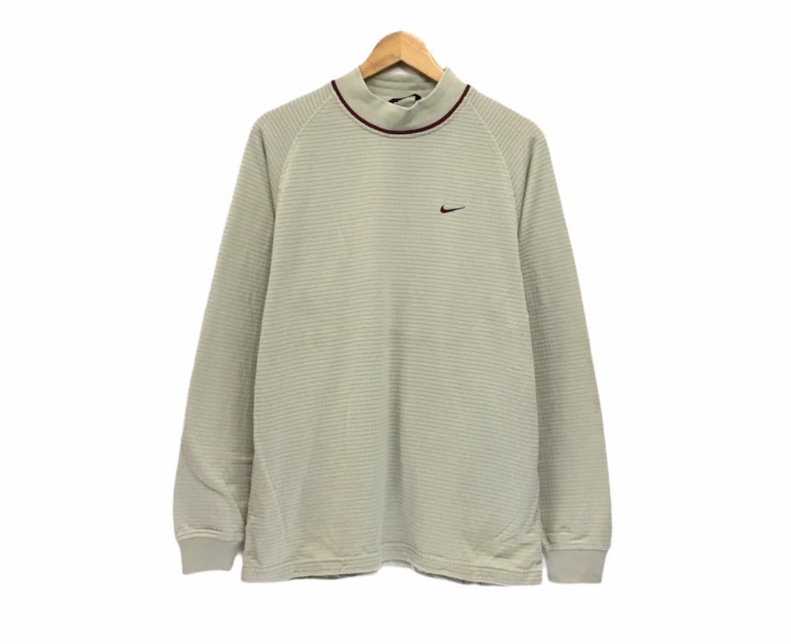 Nike Golf Crewneck Sweatshirt Embroidery Small Swoosh Logo Etsy