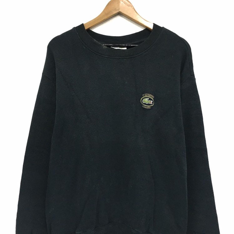 Lacoste Crewneck Sweatshirt Embroidery Small Logo Spell Out - Etsy UK