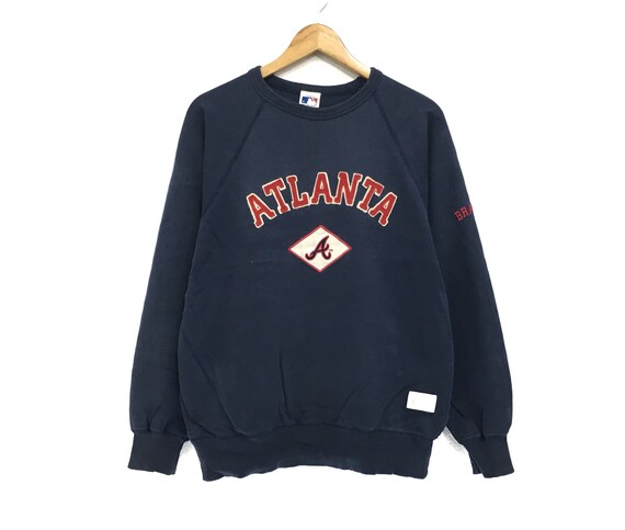 atlanta braves crewneck sweatshirt