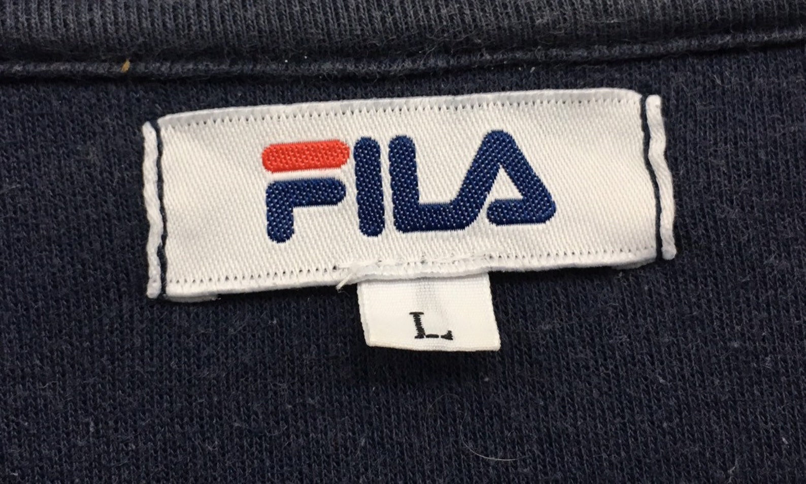 Fila Crewneck Long Sleeve Embroidery Small Logo Spell Out - Etsy
