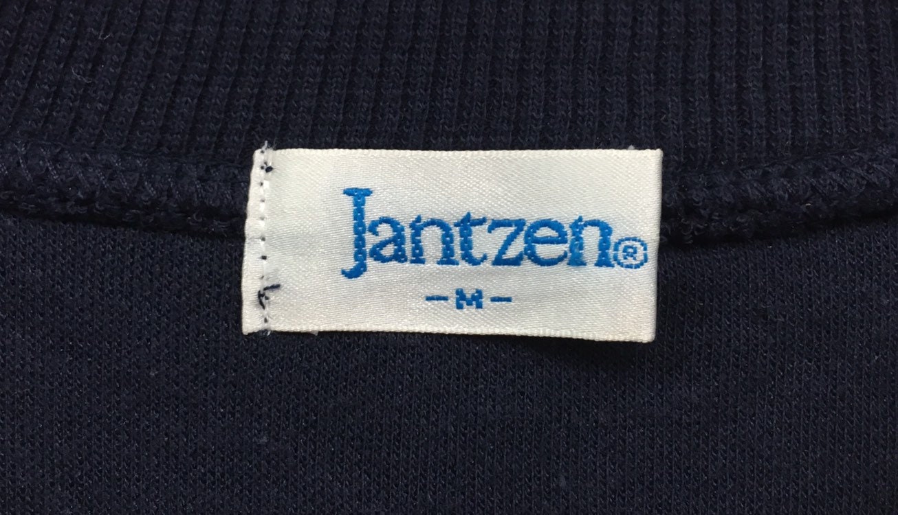 Jantzen Crewneck Sweatshirt Embroidery Big Logo Spell Out - Etsy UK