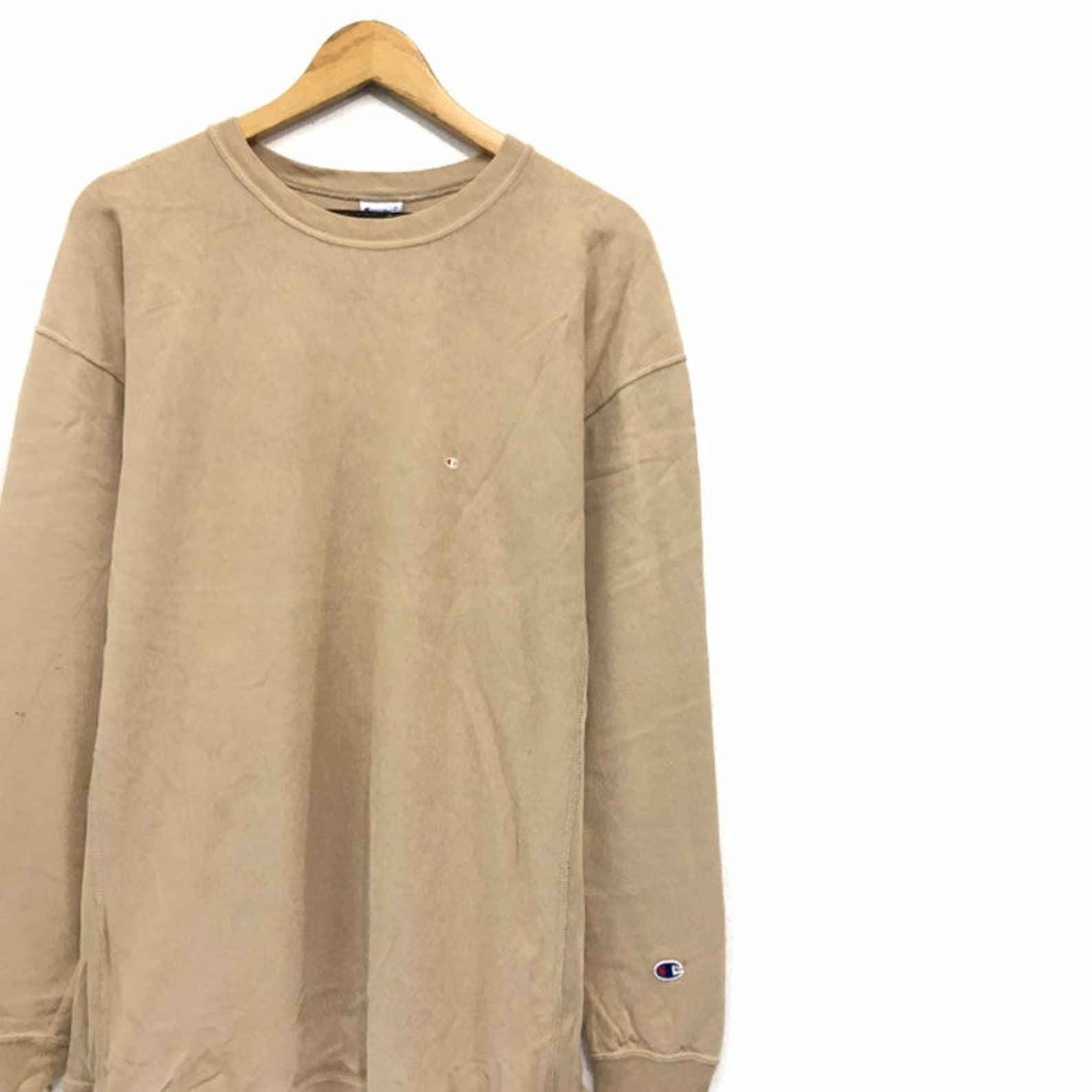 reverse weave sweater