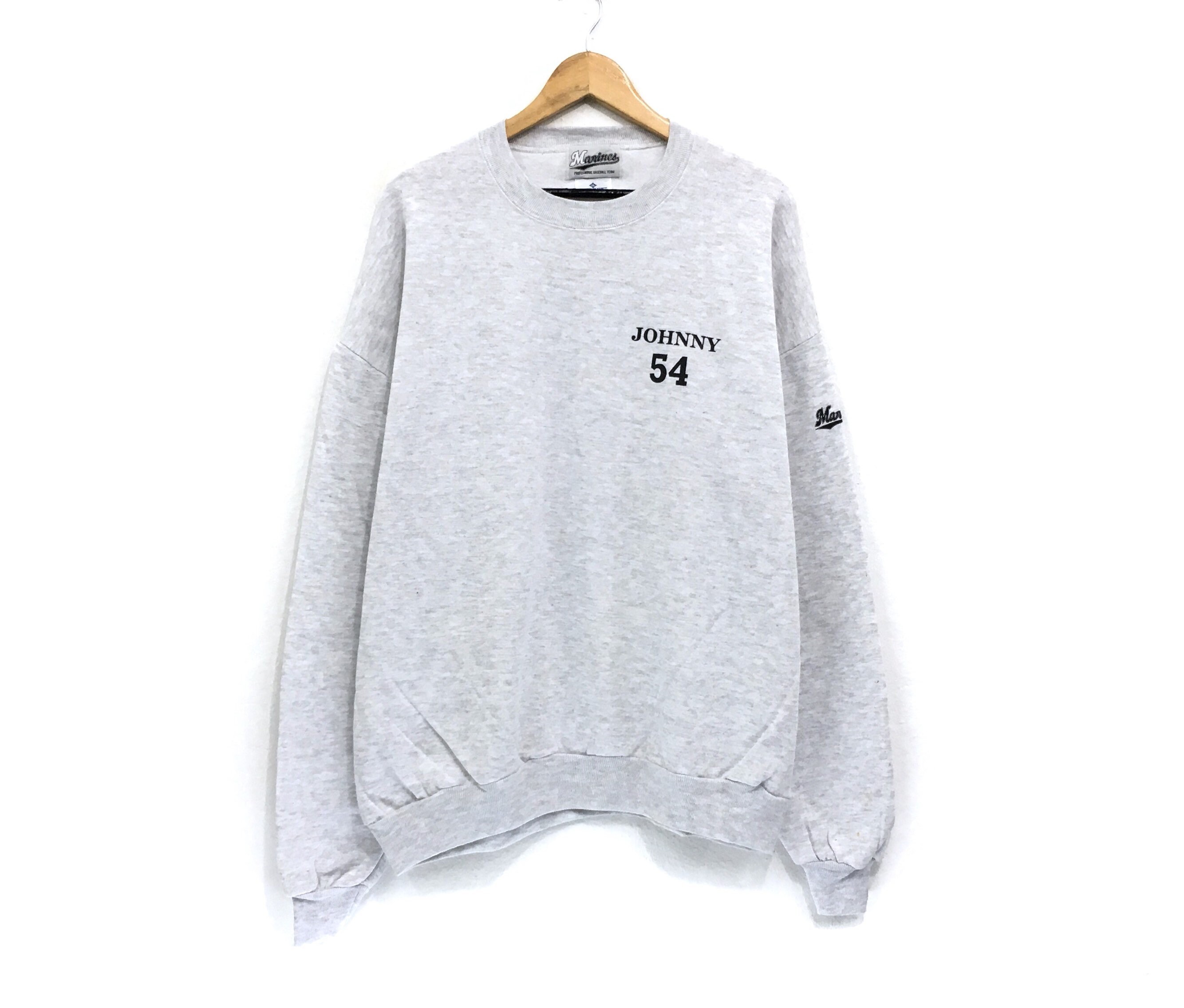 Seattle Mariners Spieler Crewneck Sweatshirt Small Logo Spell Etsy