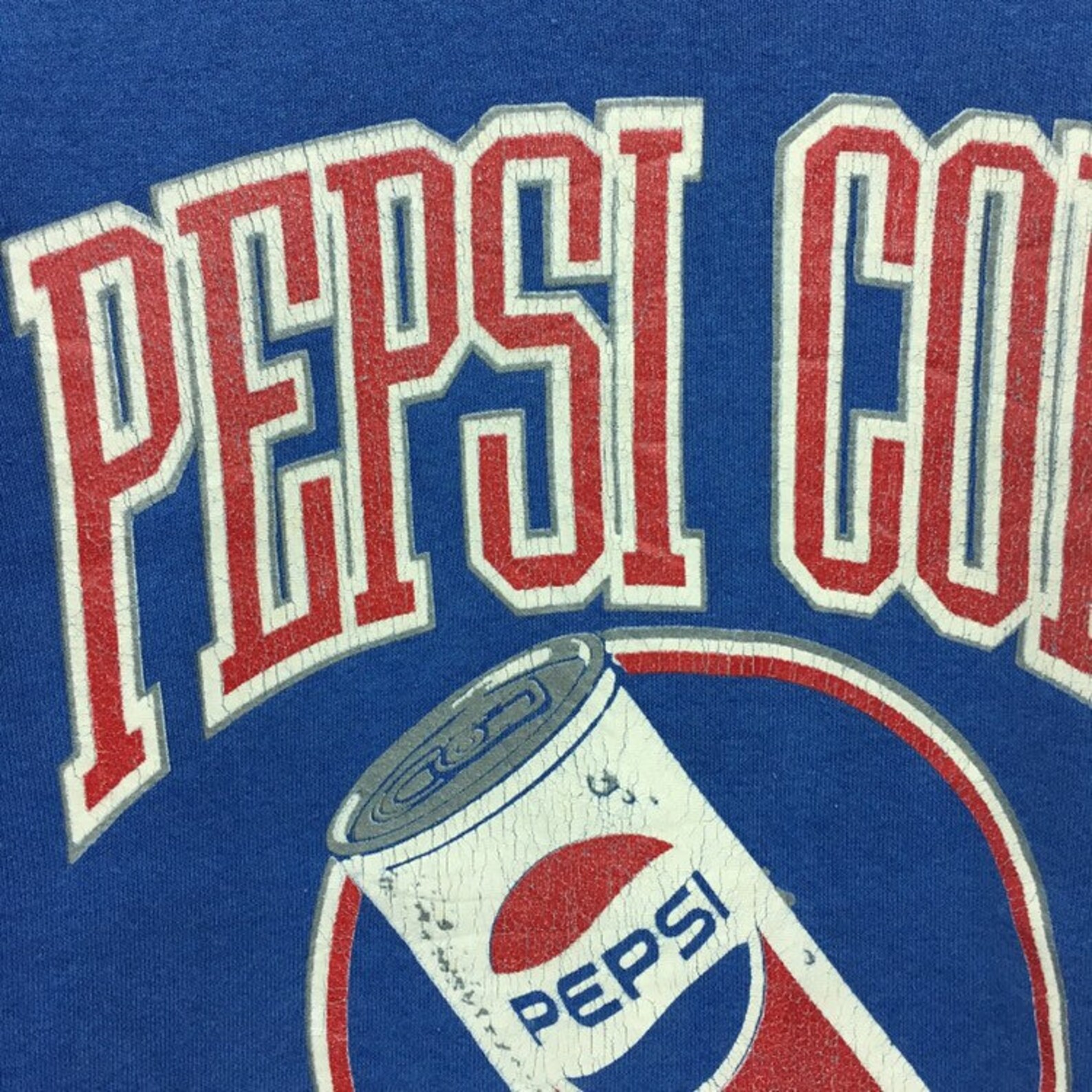 Vintage 90s Pepsi Cola Crewneck Sweatshirt Big Logo Spell Out | Etsy