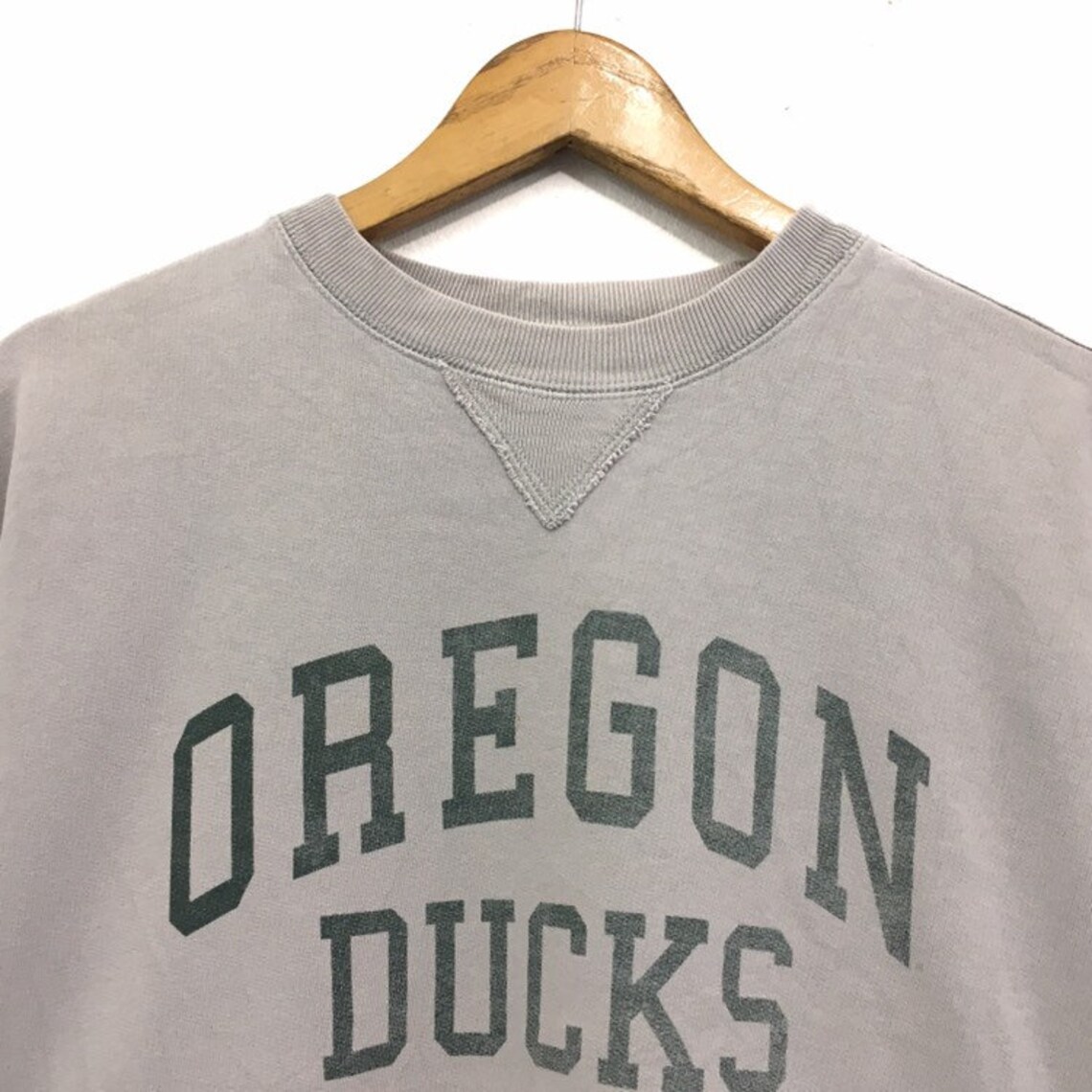 Vintage Oregon Ducks Crewneck Sweatshirt Big Logo Spell Out Etsy