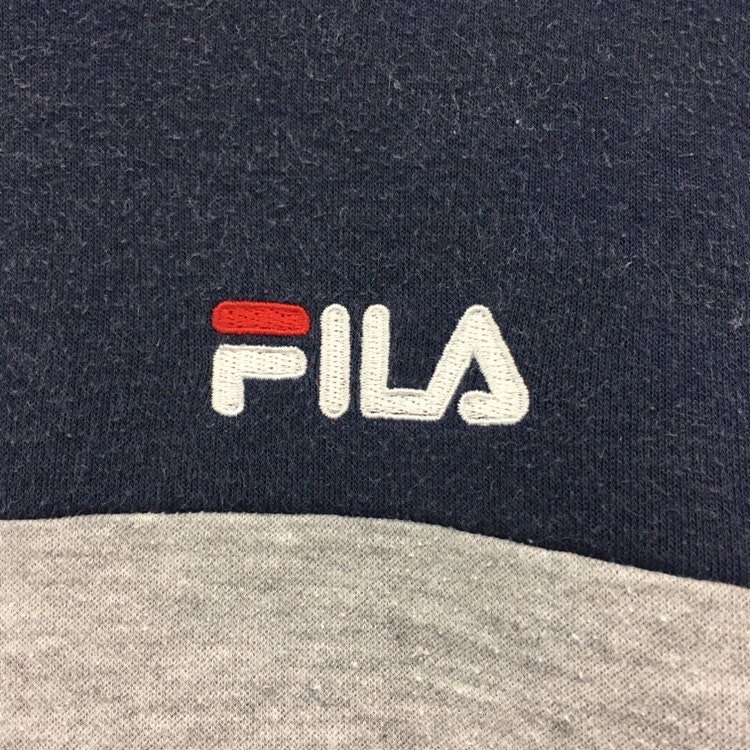 Fila Crewneck Long Sleeve Embroidery Small Logo Spell Out - Etsy UK