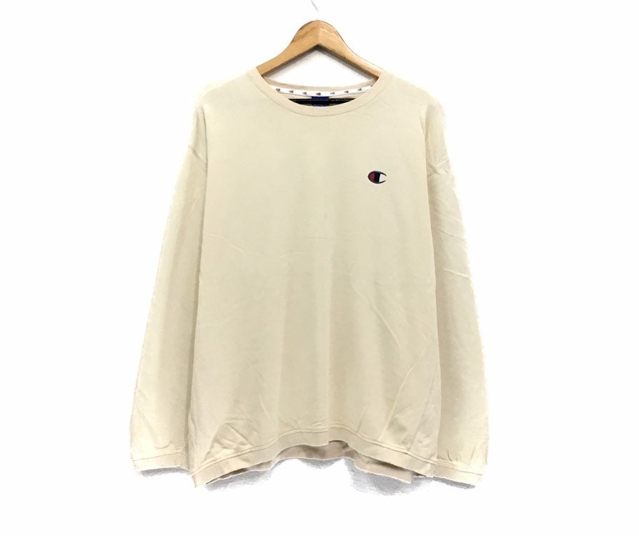 Champion Sweatshirt Beige - Etsy