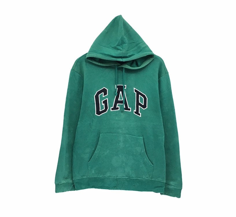 green gap hoodie mens
