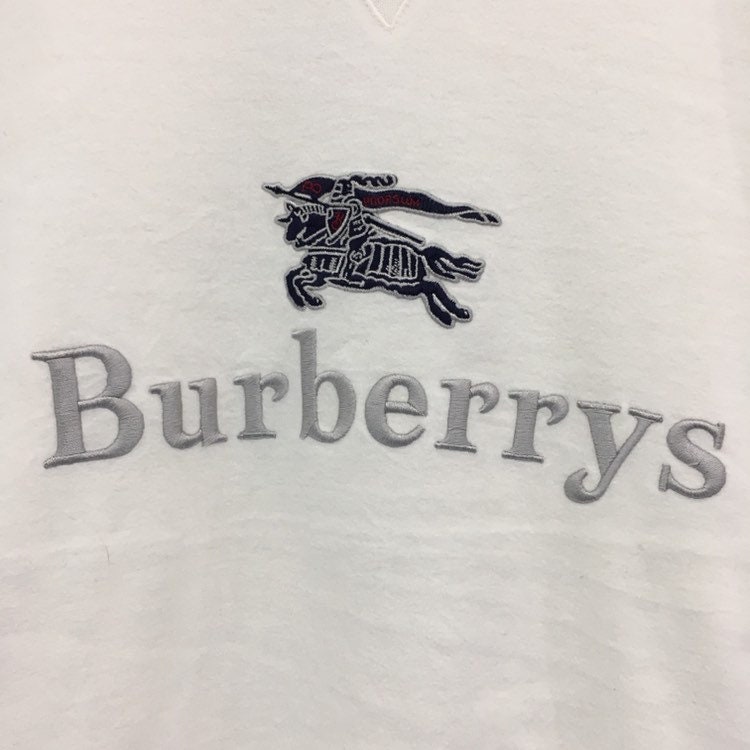 Vintage Burberry's Prorsom Crewneck Sweatshirt Embroidery - Etsy