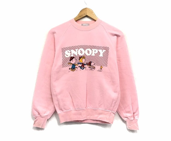 Snoopy Crewneck Sweatshirt Big Logo Spell Out Pullover Etsy Snoopy Crewneck Sweatshirt Big Logo Spell Out Pullover Etsy