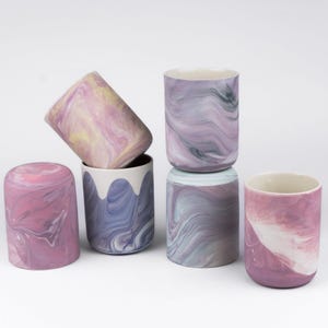 Porcelain coffee cup 300 ml, stoneware tea mug, cappuccino mug