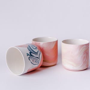 Porcelain cappuccino cup. Orange marble 350 ml mug, tea cup, espresso,Coffee cup, mug handmade,home decor,ceramics handmade