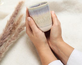 Handmade Glazed Ceramic Mug – Unique Coffee or Tea Cup
