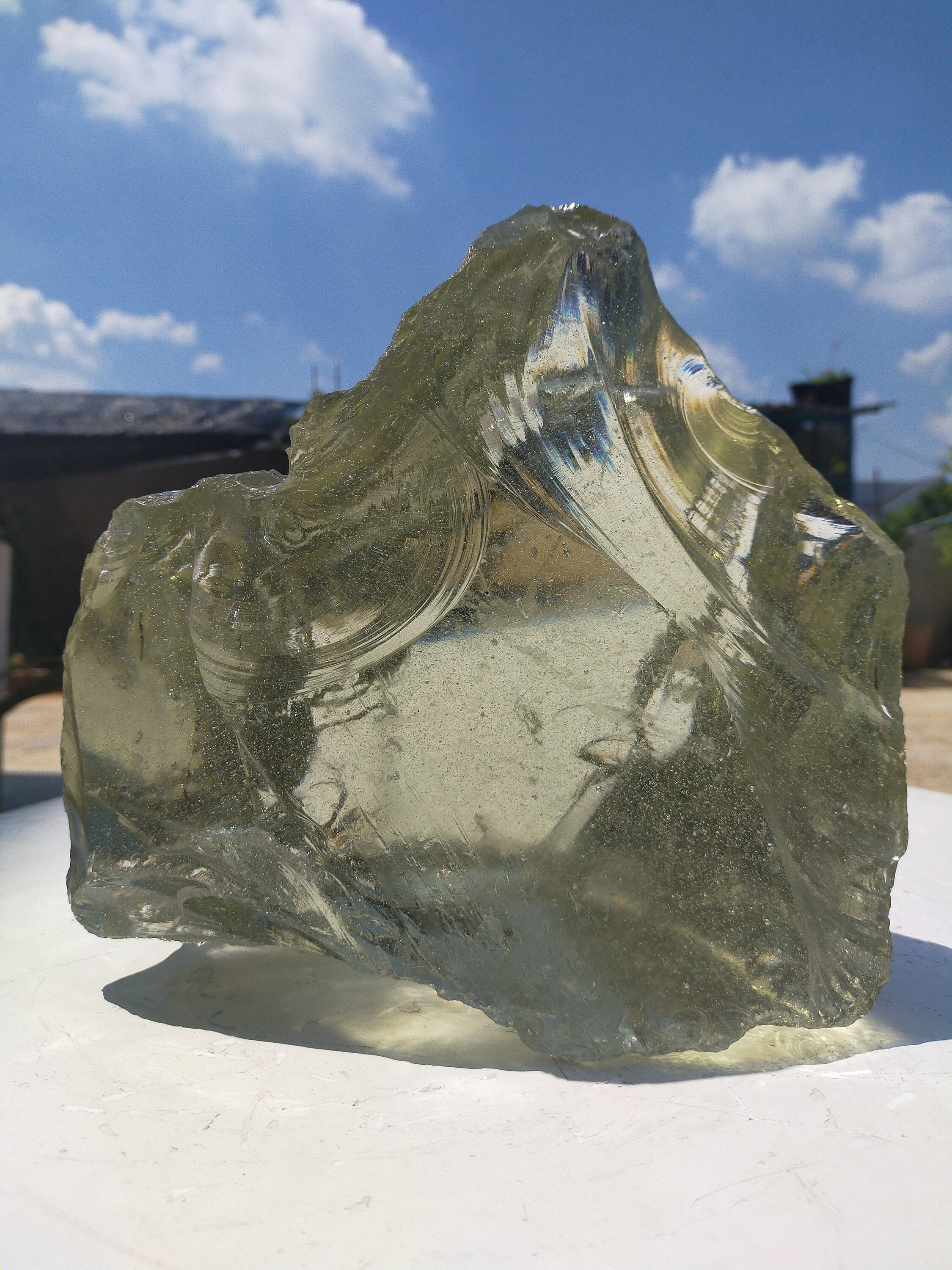 透明度の高いアンダラ火山ガラス原石 8.8kg - Etsy 日本