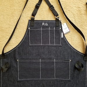 Unisex Schürze für Erwachsene mit Monogramm