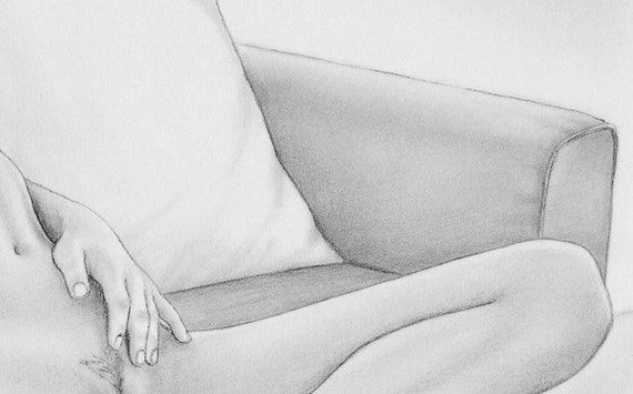 Erotic Nude Art 72 MATURE PRINT From Original Art - Etsy Singapore