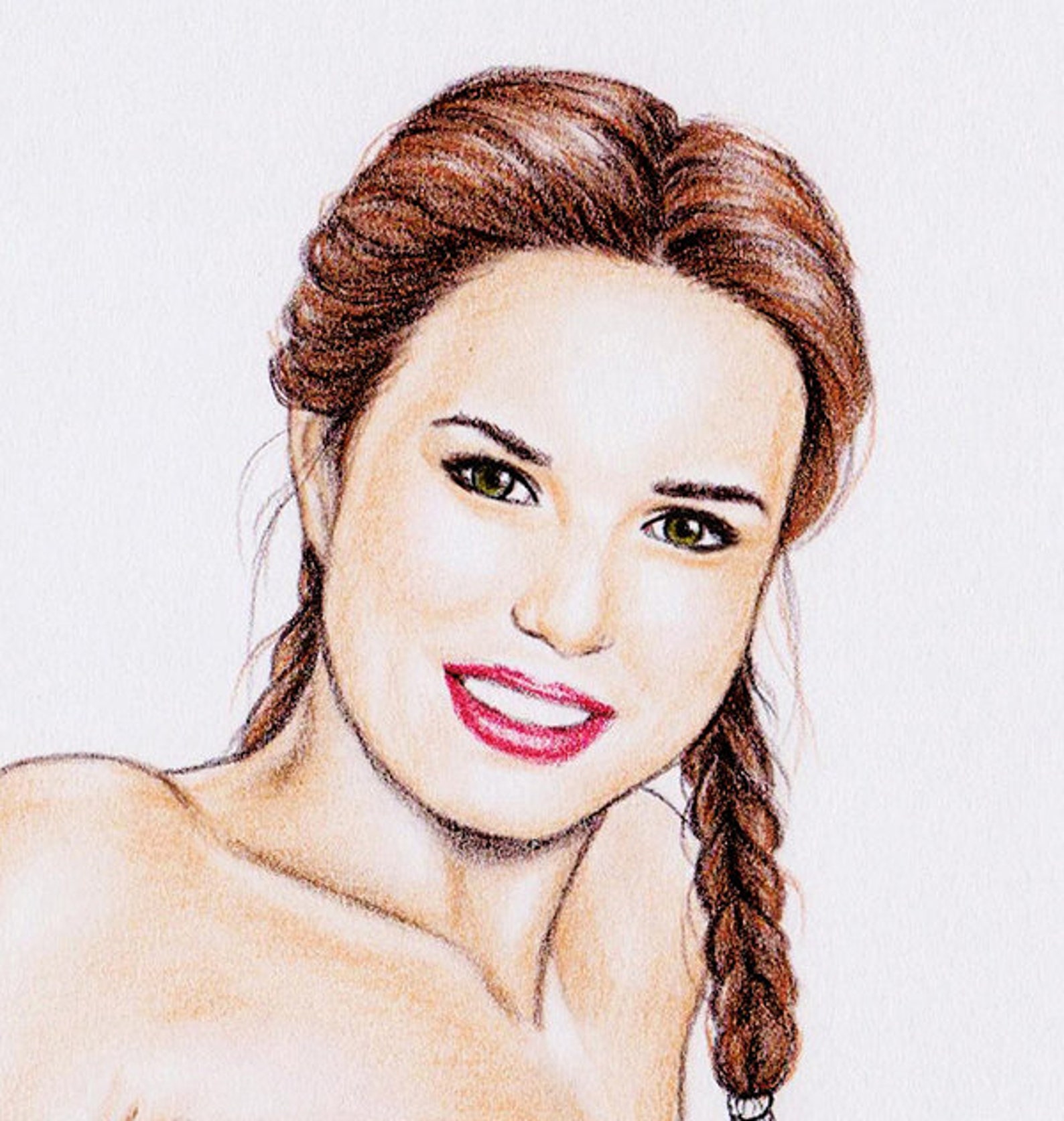 Erotic Woman Nude Art 01 MATURE PRINT from Original Drawing Etsy