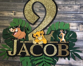Lion King Cake Topper Etsy Lion King Cake Topper Etsy