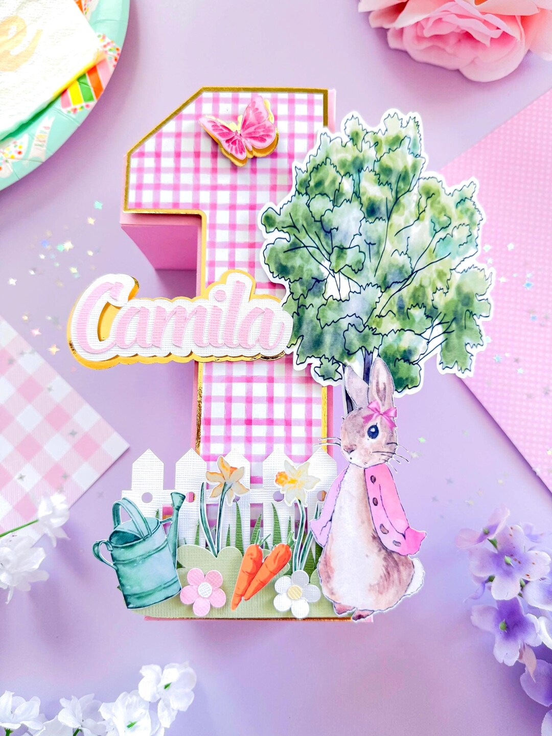 Peter Rabbit 3D Letters, Easter 3d Letter, Bunny 3D Letter, Peter ...