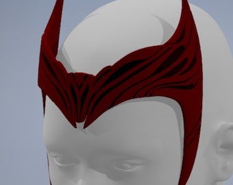 Scarlet Witch Crown- 3d Digital Files