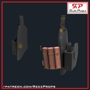 Deadpool 3 Holster- 3d Digital Files
