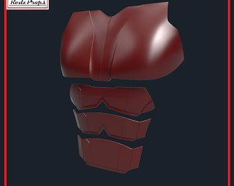 Daredevil Born Again Chest Plates- 3D Digital Files