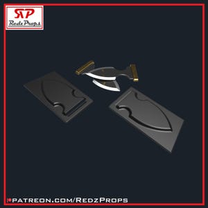 Deadpool 3 Chest Knives- 3d Digital Files