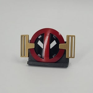 Deadpool 3 Nicepool Buckle- 3d Printed