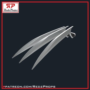 Garras de Wolverine - Archivos digitales 3D