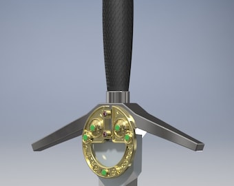 The Witcher Geralt Sword 3D fichiers numériques