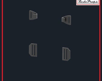 Daredevil Suit Buckles- 3D Digital Files