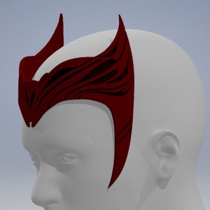 Scarlet Witch Crown- 3d Digital Files