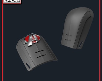 Yelena New Avengers Pauldrons- 3d Digital Files